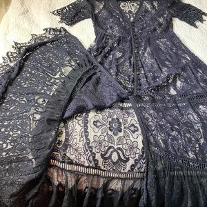 SPELL Rhiannon Gown in Black